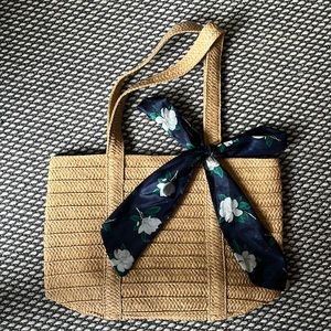 NWOT Draper James Straw Bag